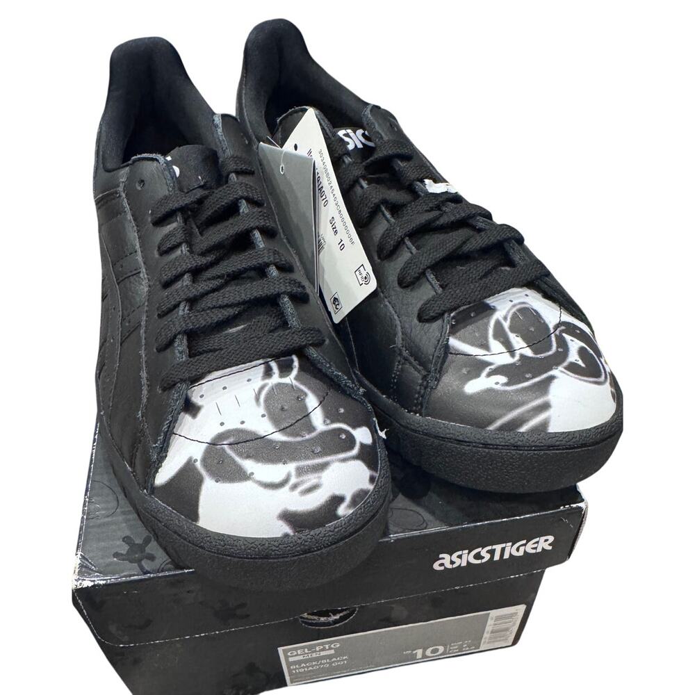 ASICS TIGER GEL-PTG 90 Years of Disney's Mickey Mouse Shoes MENS 10 Black
